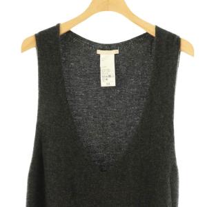 Plage 24AW EXスーパーファインウール オールインワン ニット サロペット 36 グレー /DF OS