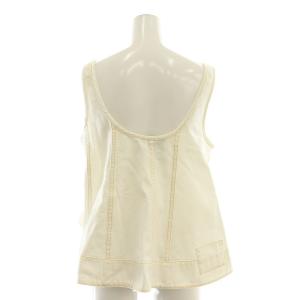 3.1 phillip lim ステッチデニムセットアップ ノースリーブトップス パンツ 00 XS ホワイト /ES OS