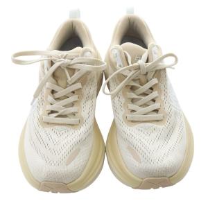 BONDI 8 スニーカー ロゴ 23.5cm ベージュ /SR17（2025/07/09買取 