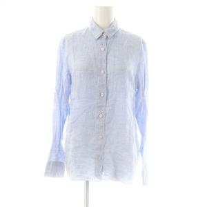 リネンシャツ 42 ライトブルー /DO OS