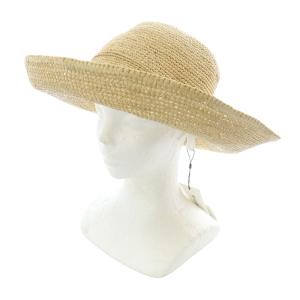 IRIS 12 ラフィアハット 帽子 ベージュ /SR8