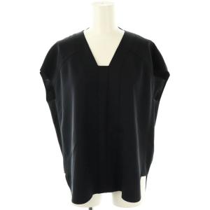 ブラウス フレンチスリーブ プルオーバー 36 紺 /NR OS