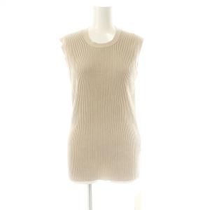 25SS Beauty Latest クルーネックニット カットソー ベージュ