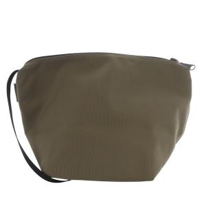 Hervé Chapelier グリーンレーベルリラクシング Big Pochette ショルダーバッグ 茶 ブラウン /SR12