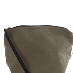 Hervé Chapelier グリーンレーベルリラクシング Big Pochette ショルダーバッグ 茶 ブラウン /SR12