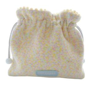 ラブラリーバイ ミックスカラー 巾着ポーチ マルチカラー /SR23