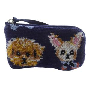 ラブラリーバイ ラブラリードギー ポーチ 紺 ネイビー /SR20