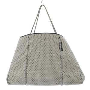 ESCAPE トートバッグ ハンドバッグ ポーチ付き 白 ホワイト /SR19