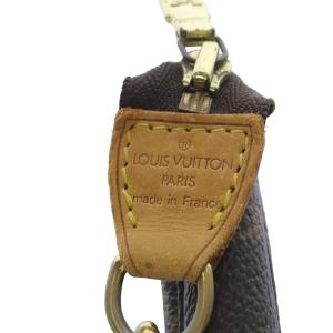 LOUIS VUITTON モノグラム ポシェットアクセソワール ワンハンドル ブラウン M51980