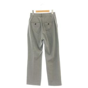 IENA 24AWウーステッドトロ セミフレアパンツ 36 グレー /CX OS