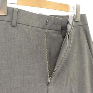 IENA 24AWウーステッドトロ セミフレアパンツ 36 グレー /CX OS