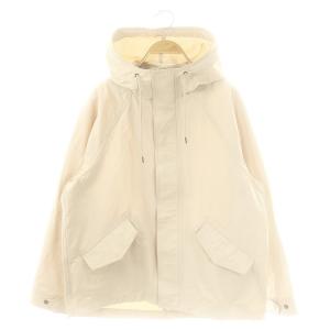 23AW 撥水マウンテンパーカー ジップアップ M ベージュ /HK OS