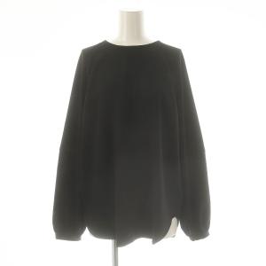 バックジッププルオーバートップス ブラウス 1 ブラック /DO OS