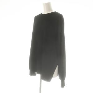 FLORENT クルーネックニット セーター ブラック /ES OS