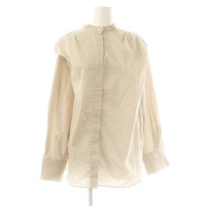 シルキータイプライターシャツ 1 ベージュ /DO OS