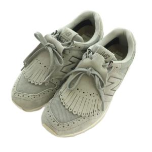 New Balance スニーカー タッセル US6.5 グレー WL996AB2