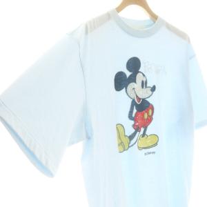 Shinzone ザシンゾーン THE SHINZONE MICKEY TEE Tシャツ カットソー 半袖 FO 水色 23AMSCU05