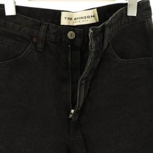 Shinzone デニムハーフパンツ ジーンズ 34 ブラック /DO OS