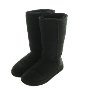 5815 W CLASSIC TALL ムートン ショートブーツ US7 24.0cm 黒 /MI OS