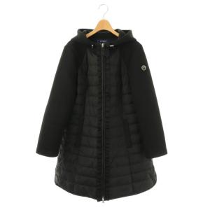 カメリア フード Aライン フリルダウンフリルコート 40 黒 /MI OS