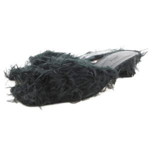 サニー SUNNY 24AW シャギーミュール サンダル ヒール NOLLEYS取扱 スクエアトゥ 37