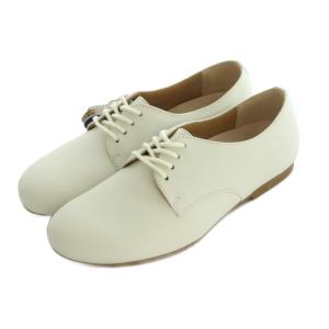 SAUNDERS レースアップシューズ ローファー 36 23.0cm 白 /MI OS