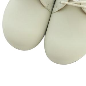 BIRKENSTOCK SAUNDERS レースアップシューズ ローファー 36 23.0cm 白 /MI OS