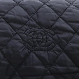 CHANEL マフラー キルティング ココマーク ブラック