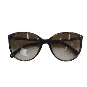 サングラス ラインストーン ビジュー ココマーク べっ甲柄 5717-140 ブラウン 5306-B-A