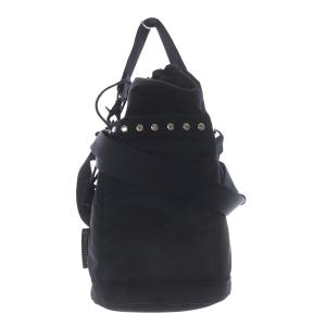 MACKINTOSH アナン スタッズ バケットバッグ 2way ブラック