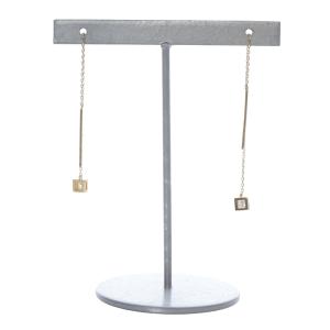 STAR JEWELRY STARJEWELRY DIGITAL DOT CHAI K18 YG ダイヤ ピアス 0.04ct