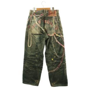 Acne Studios FN-MN-TROU001101 ルーズフィットジーンズ 1981 トロンプルイユ