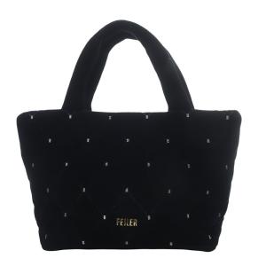 ユニ バッグ ダイヤステッチ トートバッグ ハンドバッグ ブラック /YO19