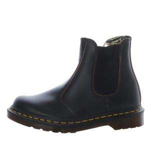 2976 チェルシーブーツ サイドゴアブーツ ショート フラット レザー 6 ブラック /YO19 SH