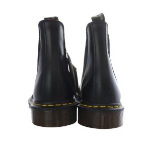 Dr.Martens 2976 チェルシーブーツ サイドゴアブーツ ショート フラット レザー 6 ブラック /YO19 SH