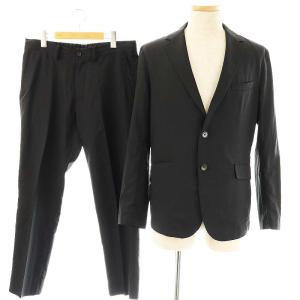 CLICK ライトクロス セットアップ スーツ テーラードジャケット パンツ L ブラック /ES OS