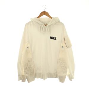 ×sacai 20AW NRG HOODY パーカー プルオーバー L ホワイト