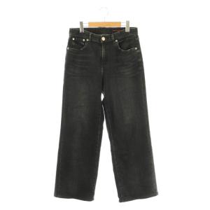 35th Anniversary Model ワイドデニムパンツ ジーンズ 26 ブラック 47W101