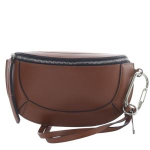 BOSSEY ミニバッグ ショルダーバッグ ワンショルダー 斜め掛け レザー ブラウン /YO16