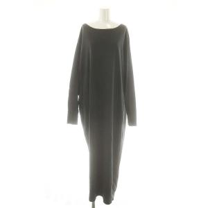 Hello Bonjour Volume Sleeve Jersey Onepiece ワンピース 長袖