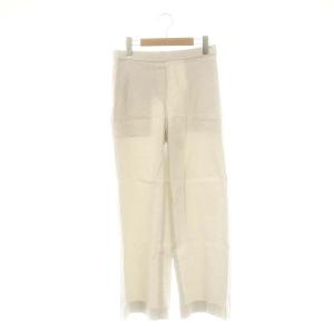 23SS ECO CRUNCH WASH WIDE PULL ON GD ワイドパンツ ストレッチ リネン