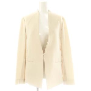 theory luxe 23SS LIVE2 GILL LIVE2 JORY スーツ セットアップ ノーカラージャケット ストレートパンツ