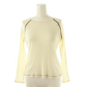 23SS GENE LONGSLEEVE カットソー 長袖 S アイボリー /AT OS