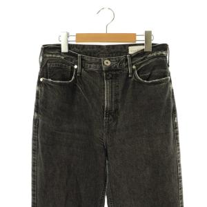 upper hights 18B301702INK THE HIM デニムパンツ ジーンズ ストレート 24 黒 /MI OS