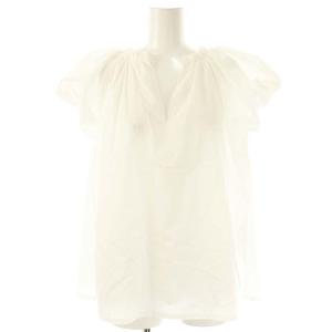 24SS COTTON PUFF ブラウス F オフホワイト /DO OS