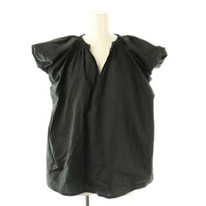 24SS COTTON PUFF ブラウス プルオーバー F ブラック /DF OS
