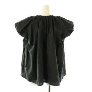 CELERI 24SS COTTON PUFF ブラウス プルオーバー F ブラック /DF OS
