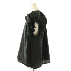 CELERI 24SS COTTON PUFF ブラウス プルオーバー F ブラック /DF OS