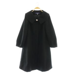 24AW 大襟エレガントコート 40 ブラック