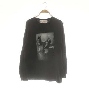 marilyn monroeマリリンモンローロングカットソー 長袖 M 黒 ブラック /AT OS